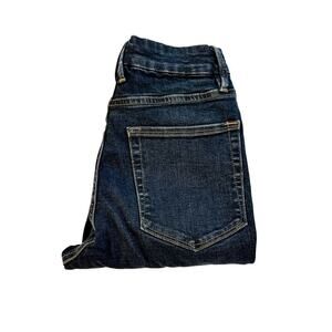 Good American Good Waist Dark Wash Blue Denim Jeans Size 2